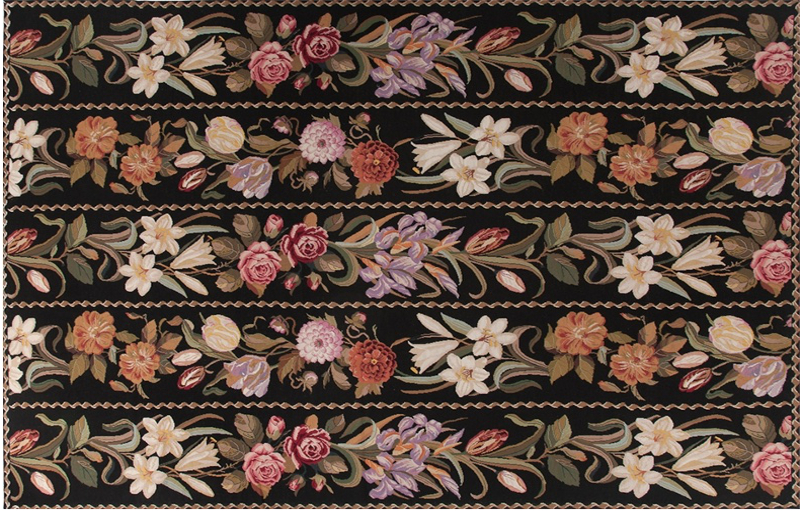 modern needlepoint rug