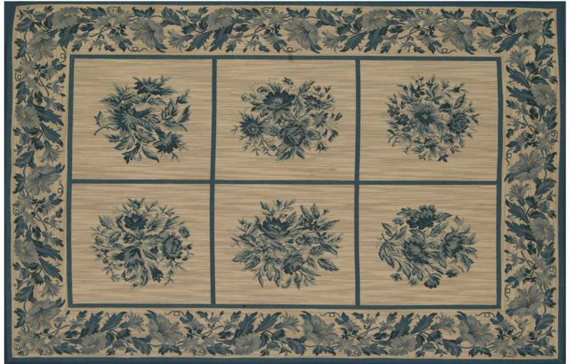 Bespoke  needlepoint rug - casa tapetes Arraiolos